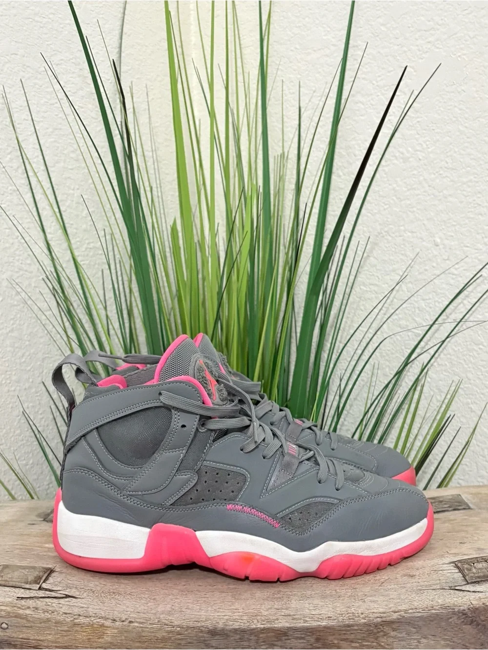 Jordan Two Trey Gray/Pink Sneakers